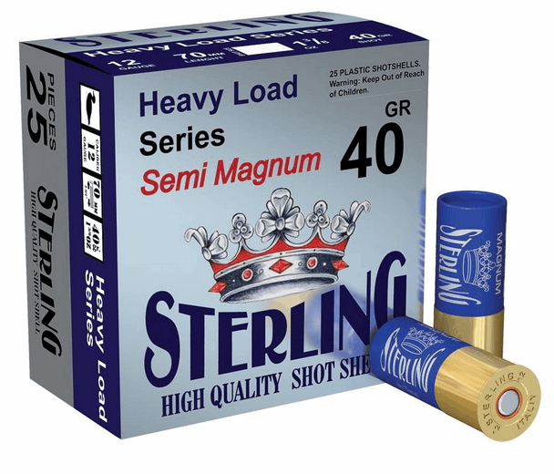 STERLING 40 GR. SEMI MAGNUM AV FİŞEĞİ  12 CAL.