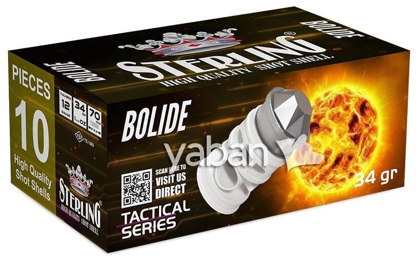STERLING BOLIDE TEK KURŞUN  12 CAL.