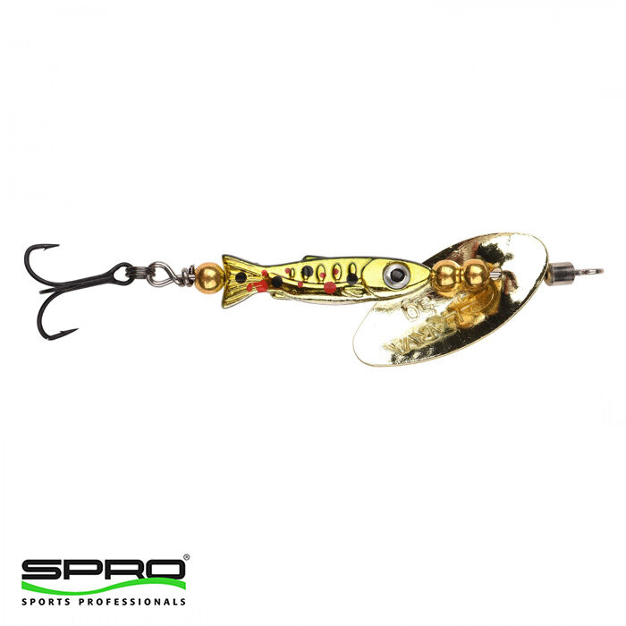 SPRO Larva Inline Spin 4,8CM 3,5G Brown Trout