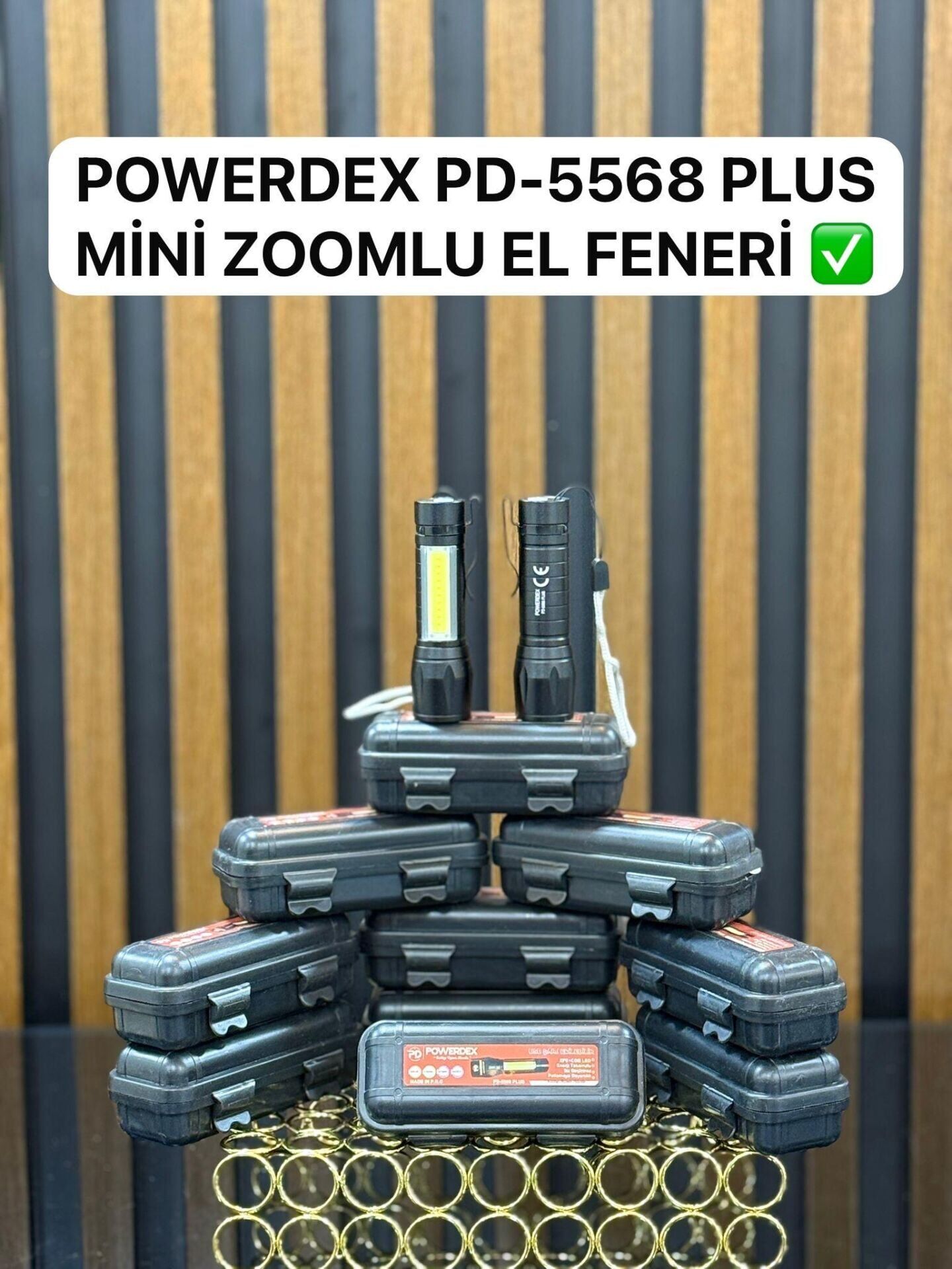 PD-5568 PLUS PROFESYONEL EL FENERİ