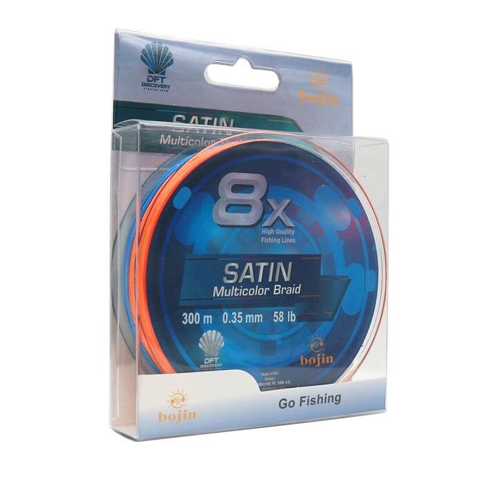 DFT Bojin 8X Satin M.Color İp Misina 0.35 mm 300 m