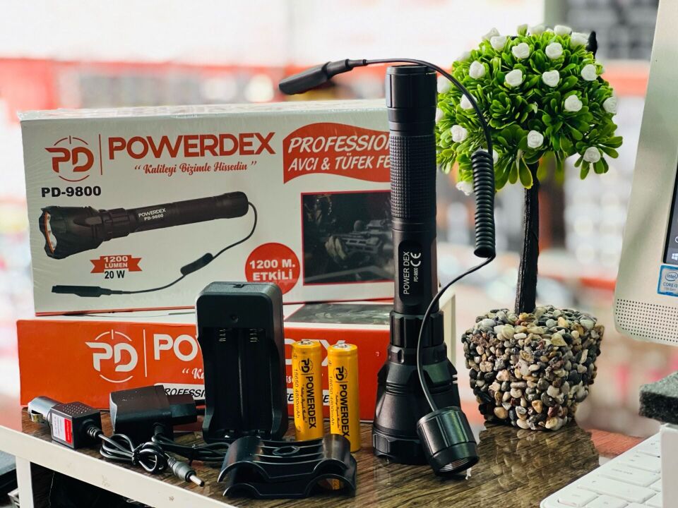 PD-9800 PROFESYONEL AVCI & TÜFEK FENERİ