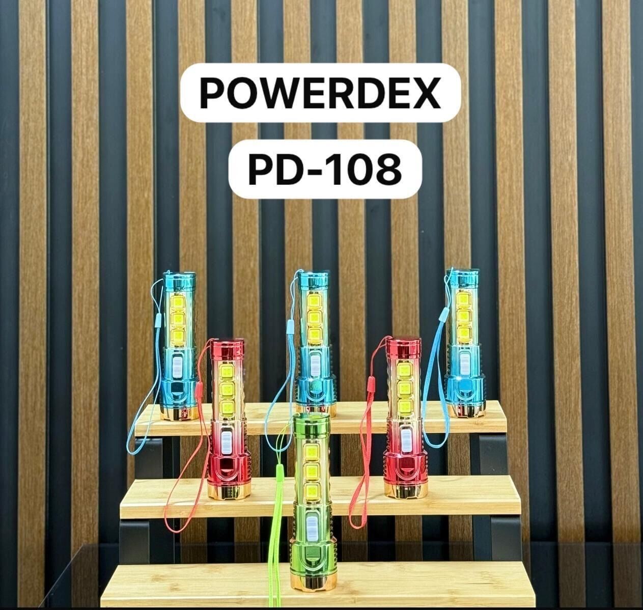 Powerdex PD-108 Şarj Edilebilir COB LED El Feneri 500 Lümen