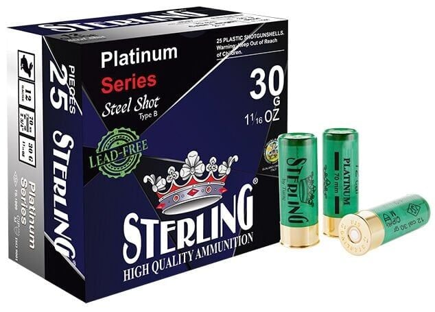 STERLING PLATINUM STEEL 30 GR. AV FİŞEĞİ  12 CAL.