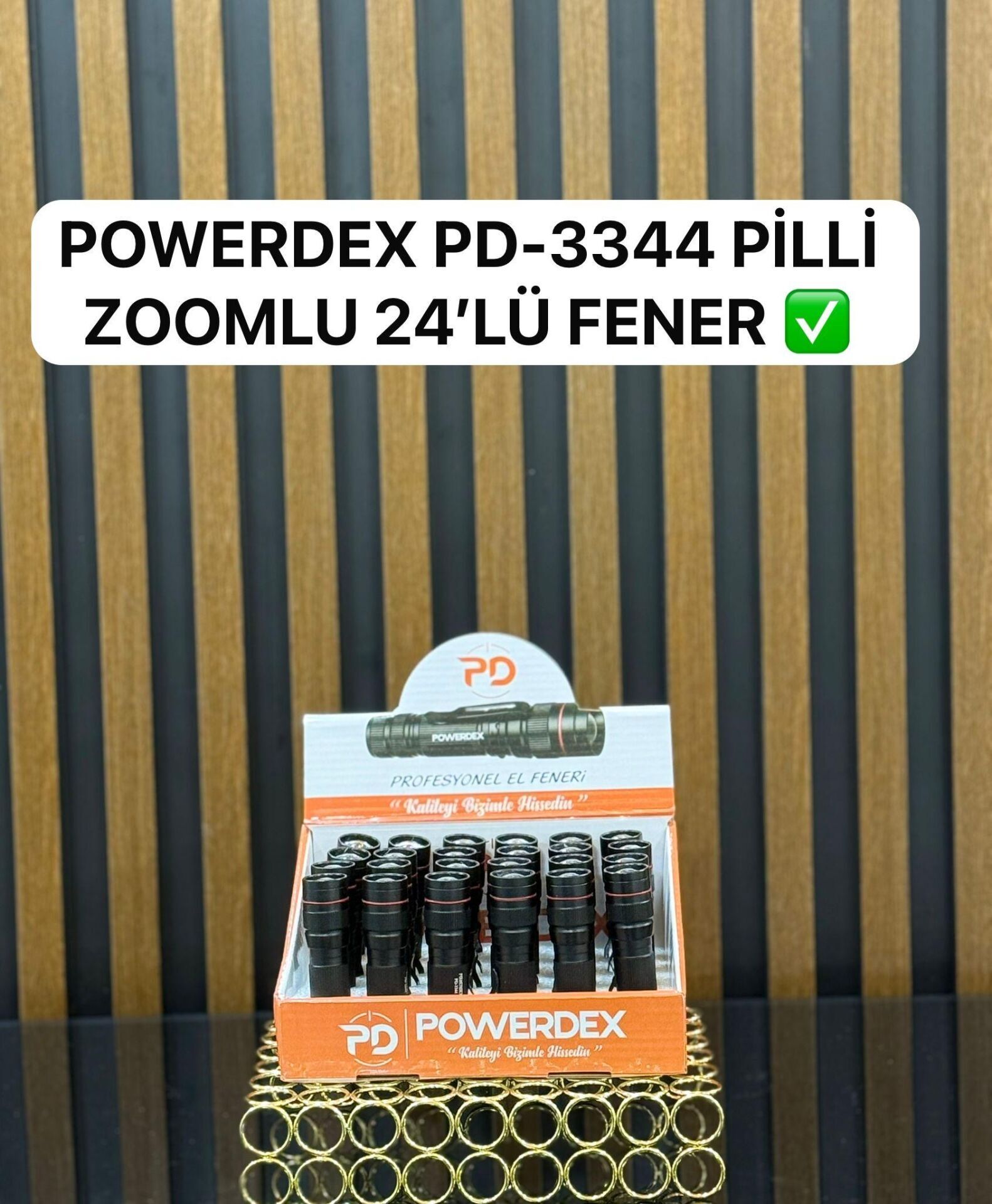 Powerdex PD-3344 Mini El Feneri 140 Lümen AA Pilli Kompakt Fener