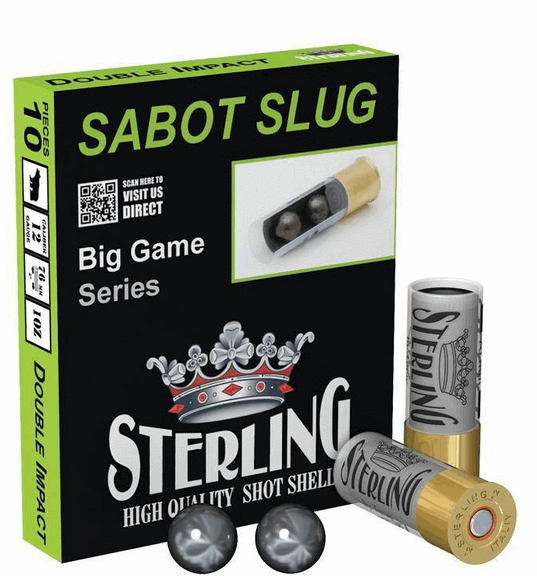 STERLING SABOT SLUG 2'Lİ KURŞUN  12 CAL.