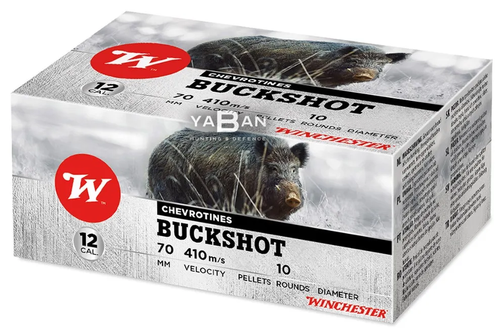 WINCHESTER (ITALY) BUCKSHOT 11/0 9 PELLETS  12 CAL.
