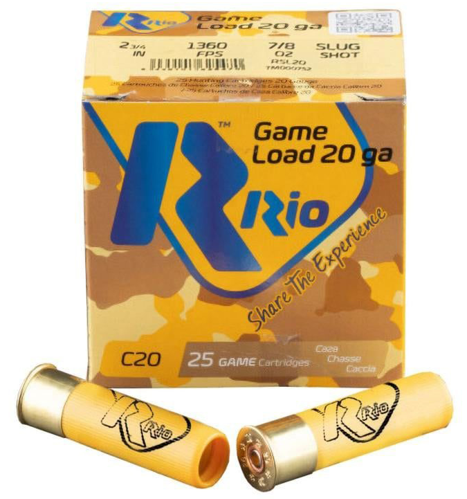 Rio Game Load Bala Star Tek Kurşun 20 Cal.