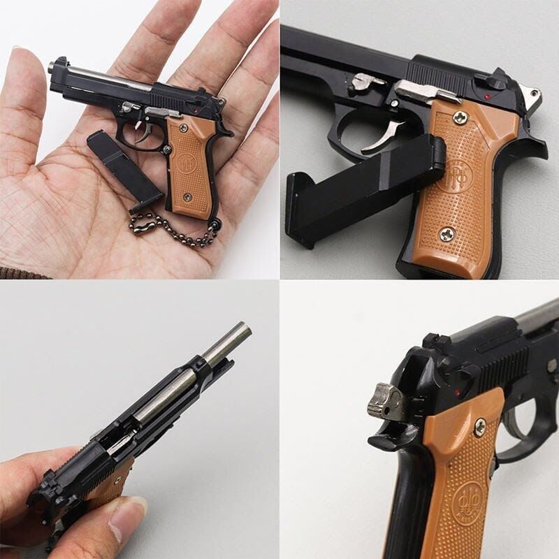 Beretta 92F Mini Tabanca Anahtarlık Metal Koleksiyon