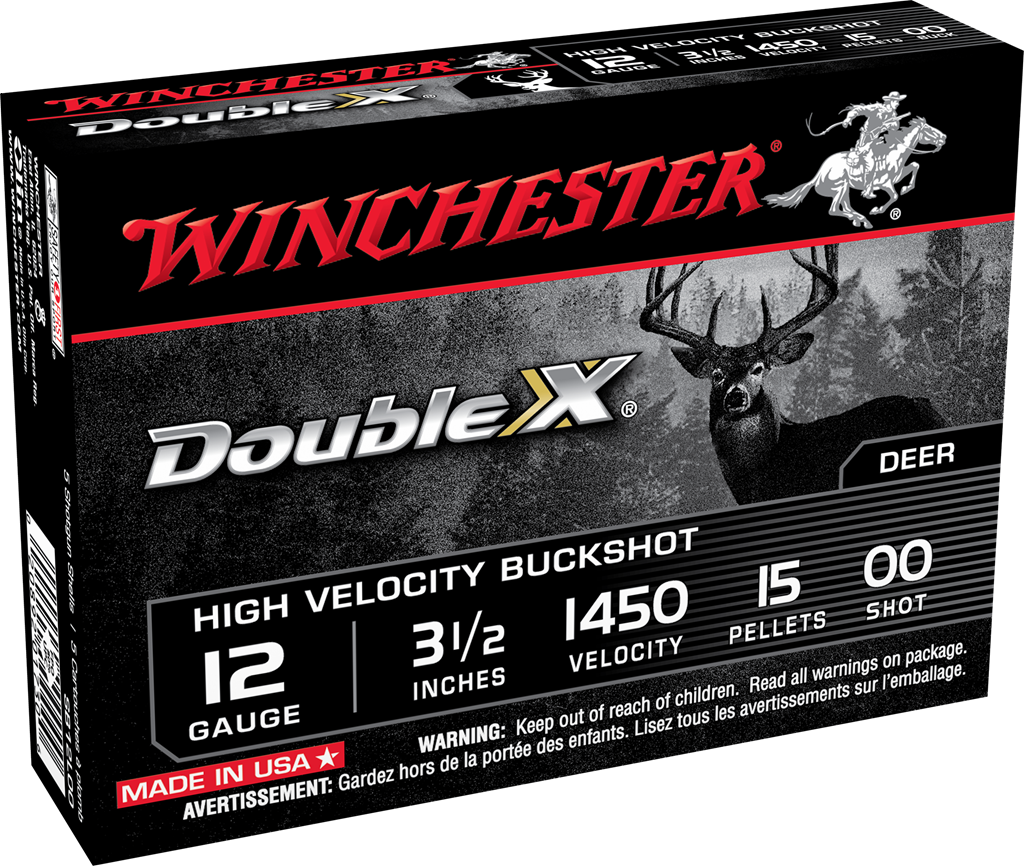WINCHESTER (USA) DOUBLE-X SUPER MAGNUM BUCKSHOT 15 PELLETS  12 CAL.