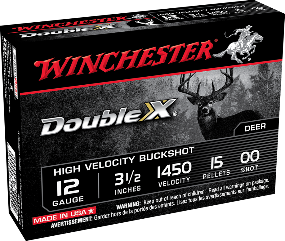 WINCHESTER (USA) DOUBLE-X SUPER MAGNUM BUCKSHOT 15 PELLETS  12 CAL.