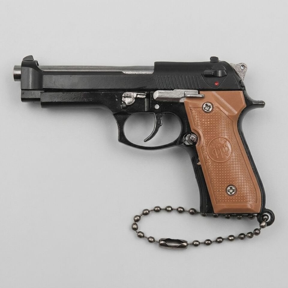 Beretta 92F Mini Tabanca Anahtarlık Metal Koleksiyon