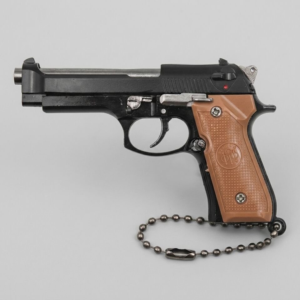 Beretta 92F Mini Tabanca Anahtarlık Metal Koleksiyon