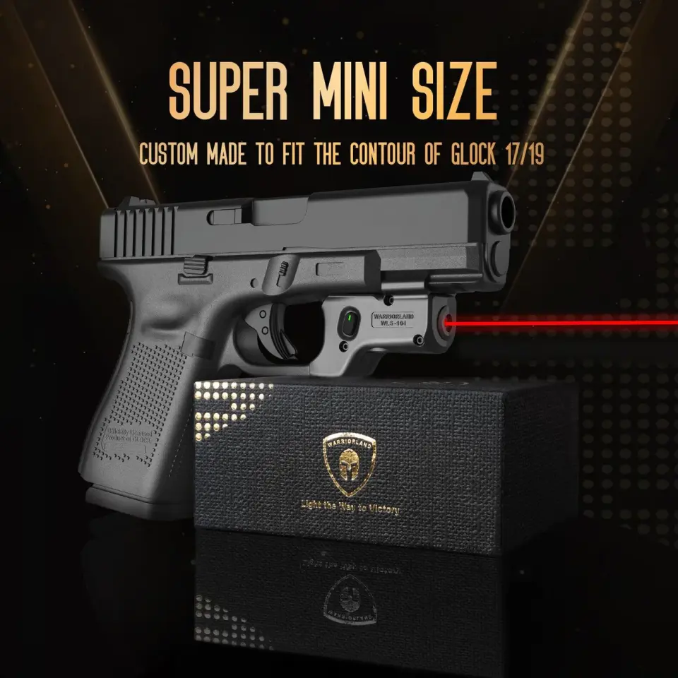 Glock Kırmızı Lazer Kydex Kılıf Seti WLS-104 G17 G19 Gen3-4-5