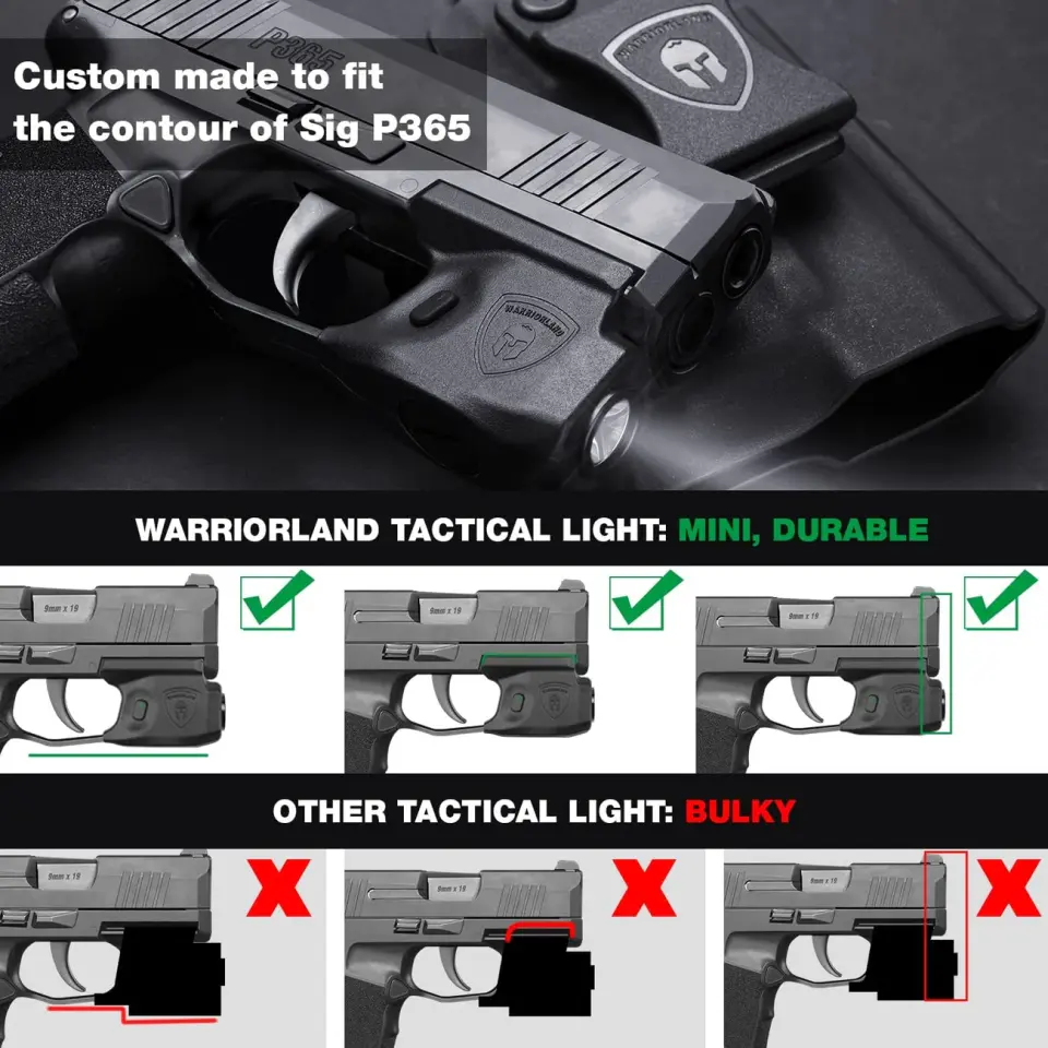 Sig Sauer P365 Taktik Silah Feneri 150 Lümen P365X P365XL SL-1