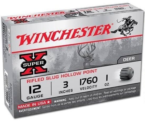 WINCHESTER (USA) RIFLED SLUG HOLLOW POINT MAGNUM TEK KURŞUN  12 CAL.