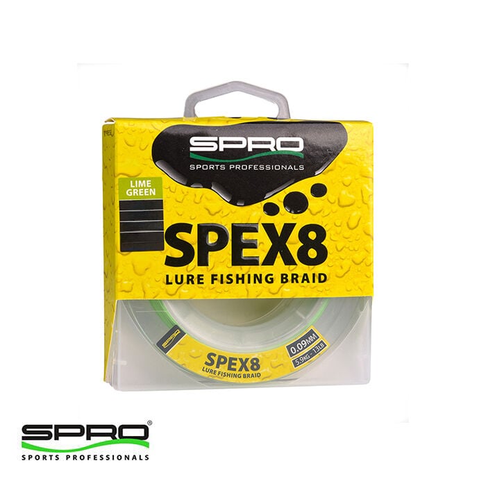 SPRO Spex8 Kamuflaj Yeşili 0.012MM 150M Misina