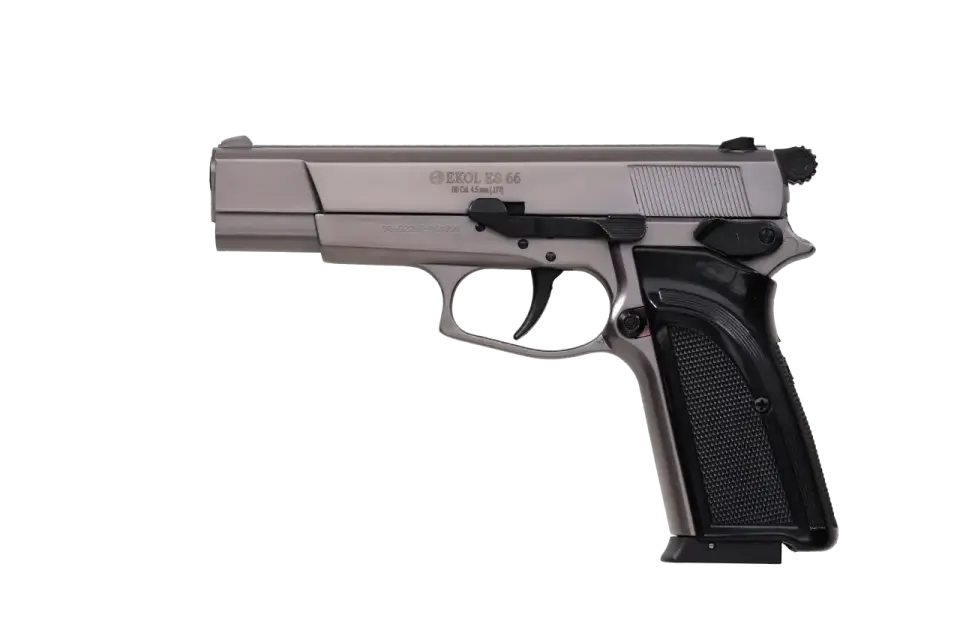 EKOL ES 66 Havalı Tabanca 4.5 mm - Füme Altın İşlemeli - 2025