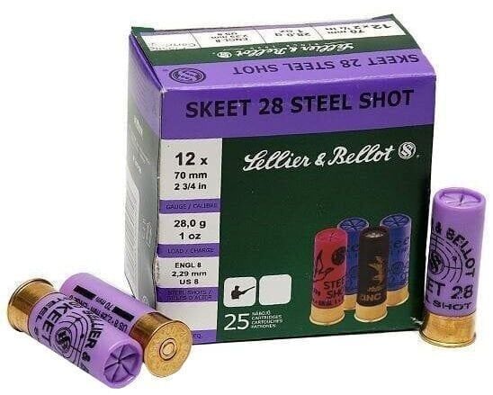 SELLIER & BELLOT 28 GR. NO:9,5 SKEET FİŞEĞİ  12 CAL.