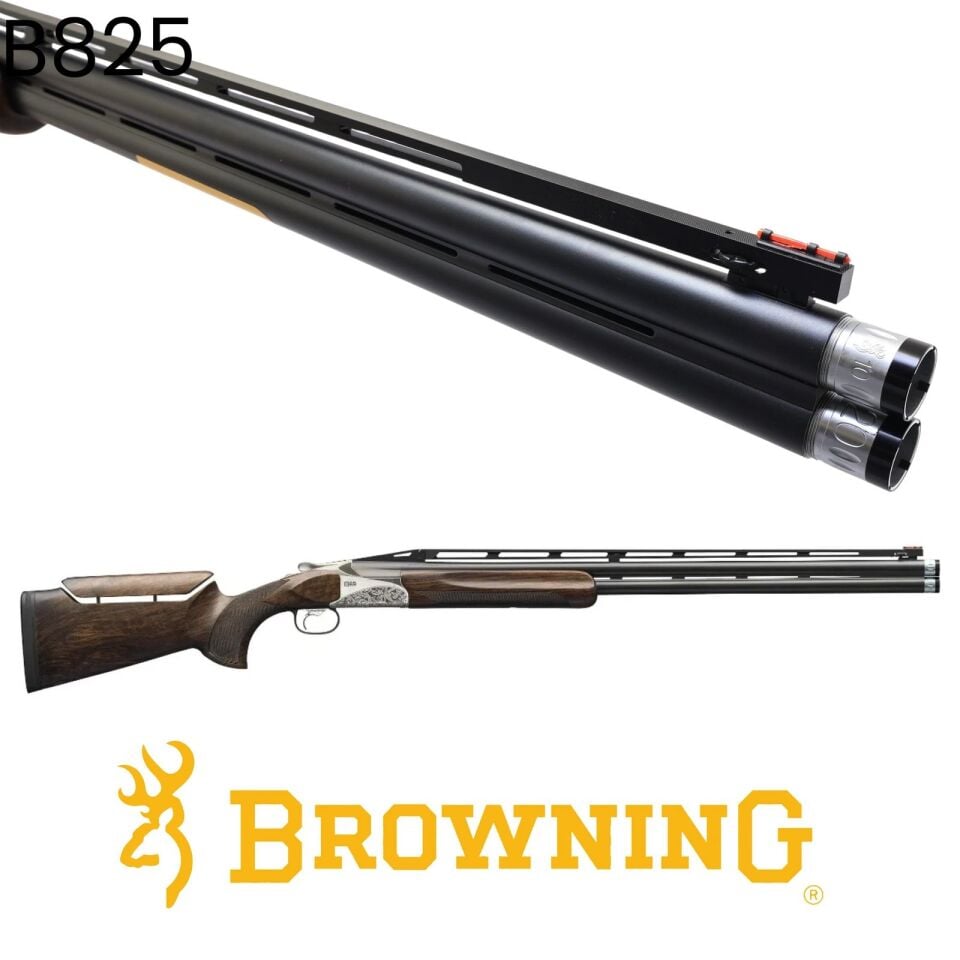 Browning B825 Pro Trap Master Adj. Süperpoze Trap Atış Tüfeği