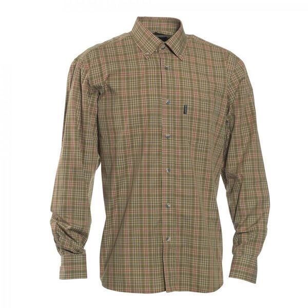 T. DEERHUNTER Marshall Red Kareli Uzun Kol Gömlek 43/44