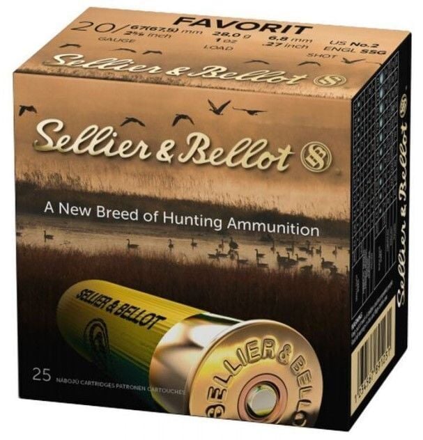 Sellier & Bellot Favorit Buckshot 11/0 9 Pellets 20 Cal.
