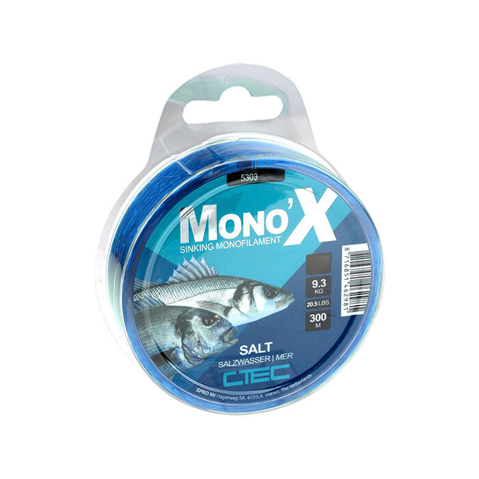 SPRO Ctec Mono Salt 0,30 MM Mavi Misina 1/1
