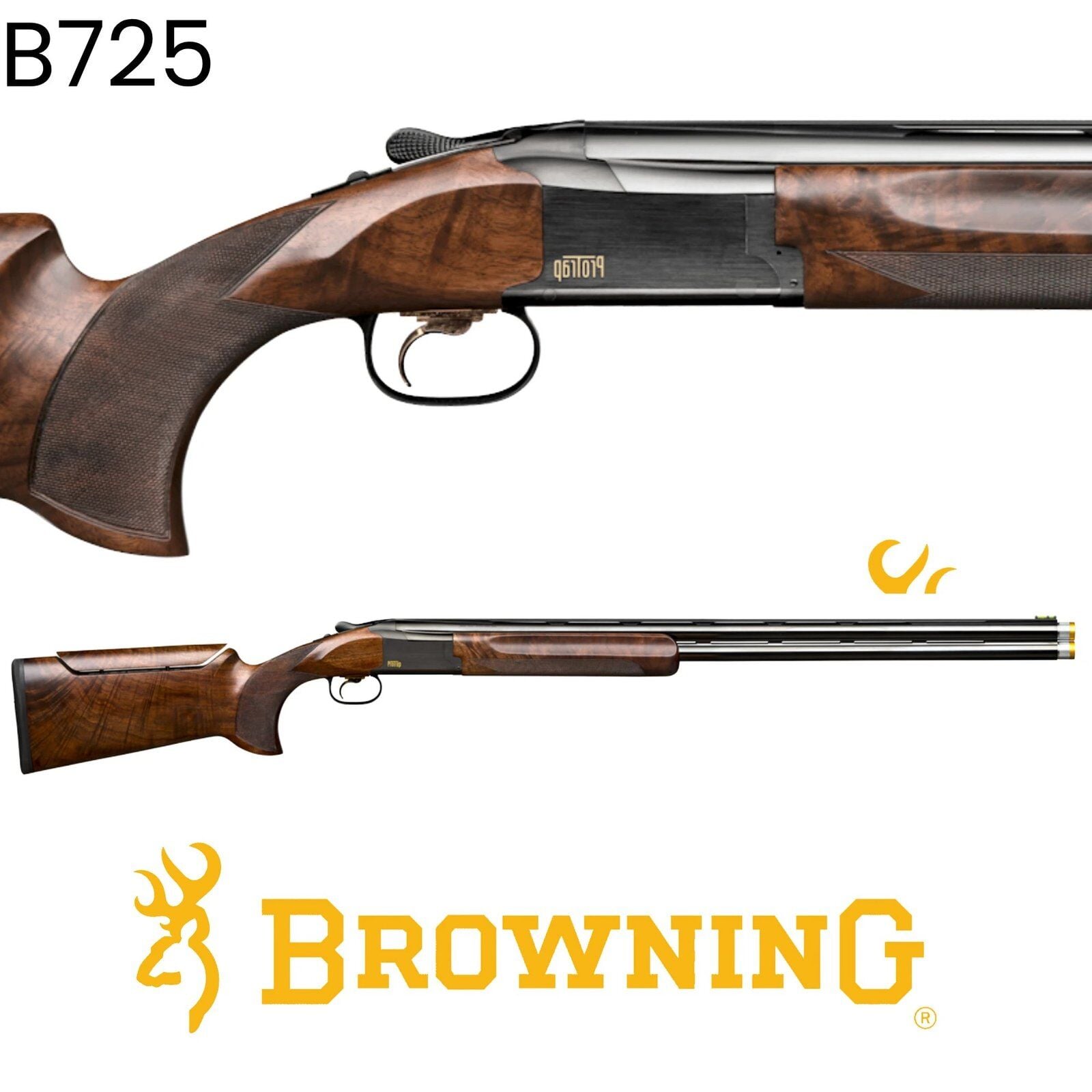 Browning B725 Pro Trap Süperpoze Trap Atış Tüfeği