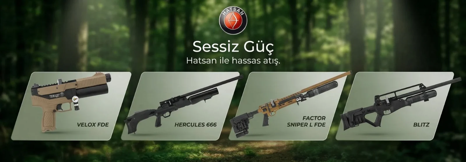 Hatsan Havali Tufek ve Tabancalar